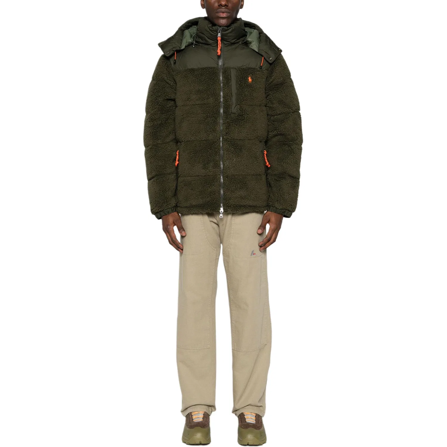 Куртка Gorham Hybrid Zipped Polo Ralph Lauren, Army Green — фото 3