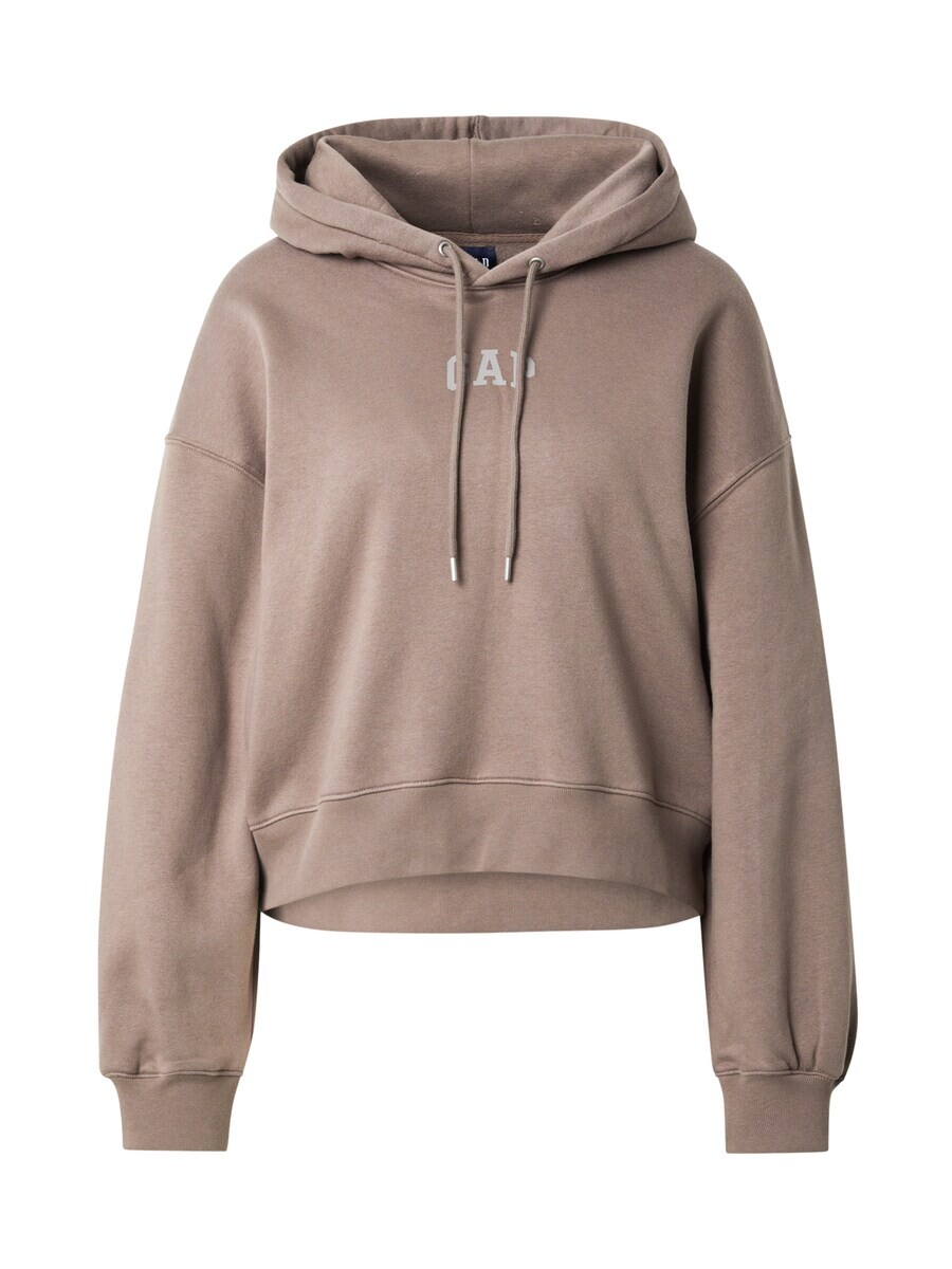 

Толстовка с капюшоном GAP Sweatshirt FLEECE ABBREV PO HOOD, коричневый