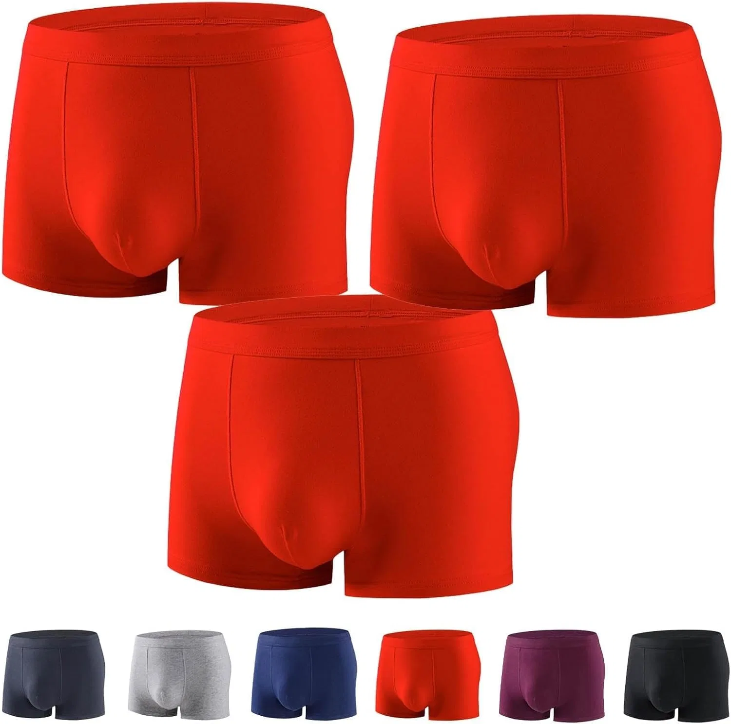Трусы боксеры для недержания, хлопковые, 3pcs-c