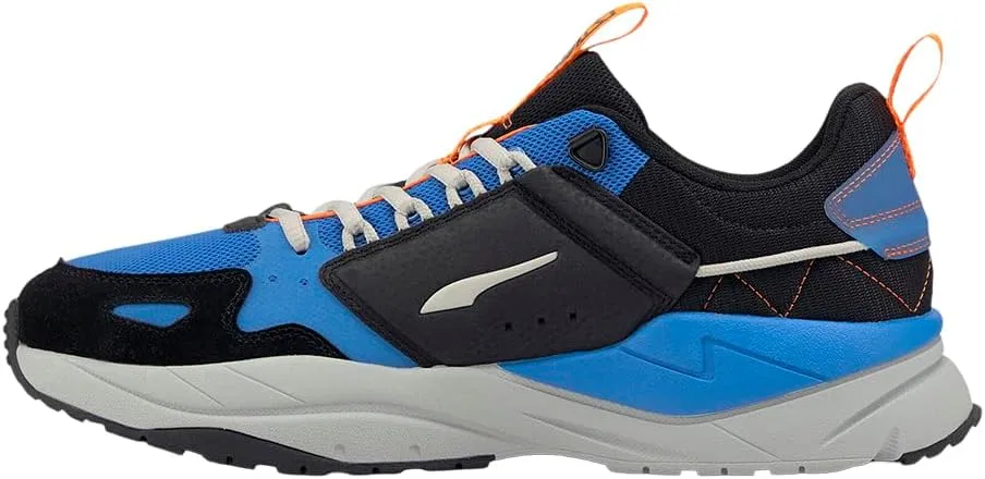 Мужские кроссовки PUMA X-Ray 2, Puma Black Grey Violet Future Blue Vibrant Orange Puma White — фото 4