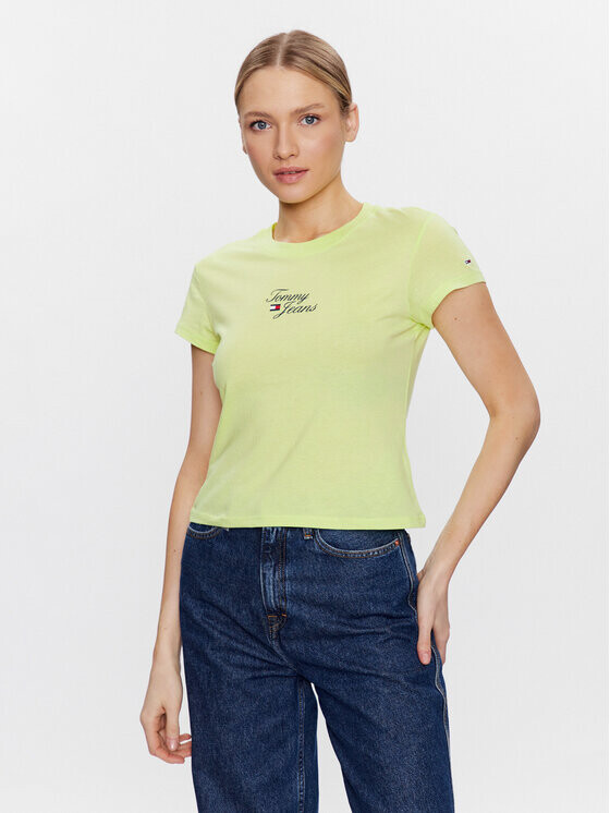 

Футболка стандартного кроя Tommy Jeans, зеленый