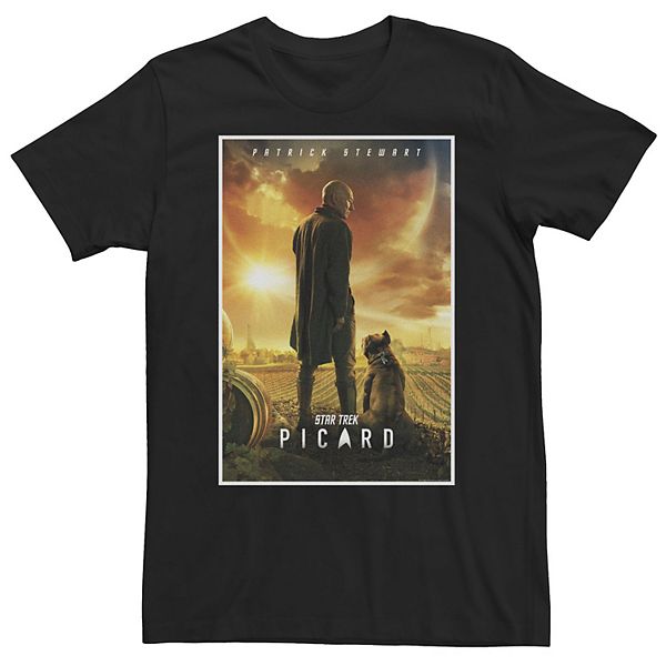 

Футболка Big & Tall Star Trek: Picard Number One Licensed Character