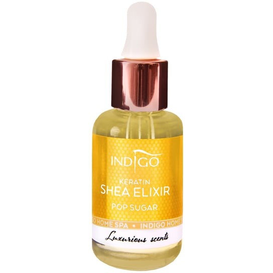 

Масло для ухода за кутикулой с маслом ши, увлажняет и питает, 8 мл Indigo, Keratin Shea Elixir Pop Sugar