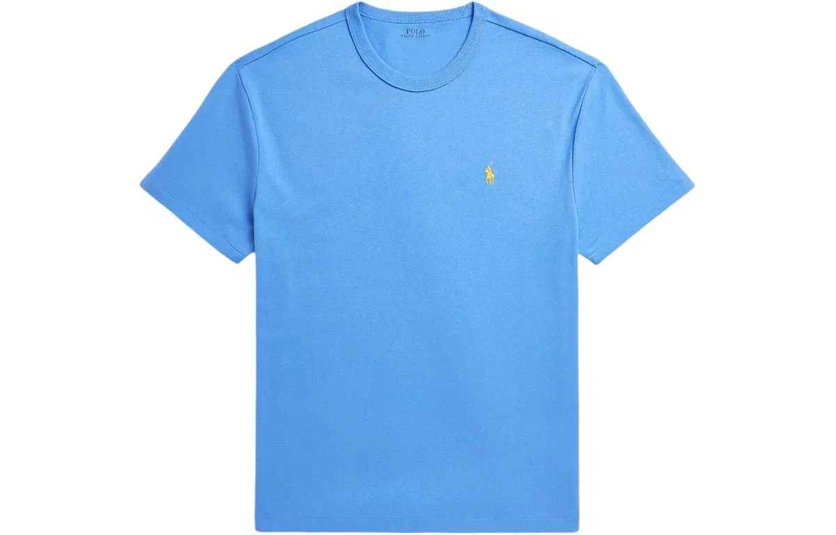 Футболка Polo Cotton Ralph Lauren синяя
