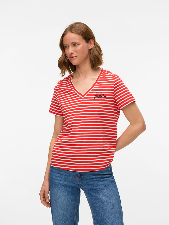 

Футболка Vero Moda, красный