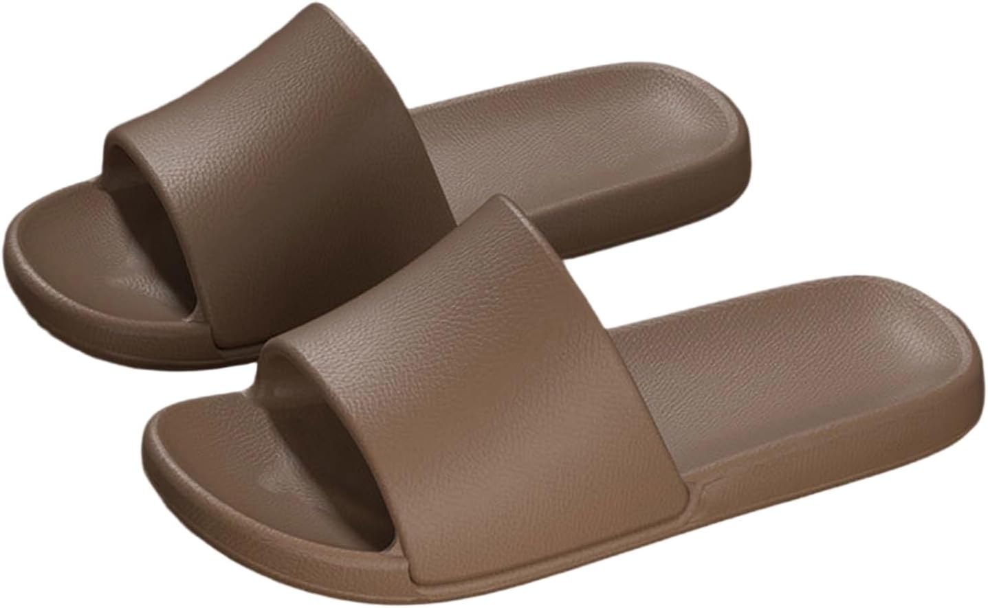 

Унисекс мягкие домашние шлепанцы с противоскользящей текстурой Eva, легкие комфортные тапочки для дома 45, удобные повседневные уютные тапочки для носки в помещении Generic, Coffee