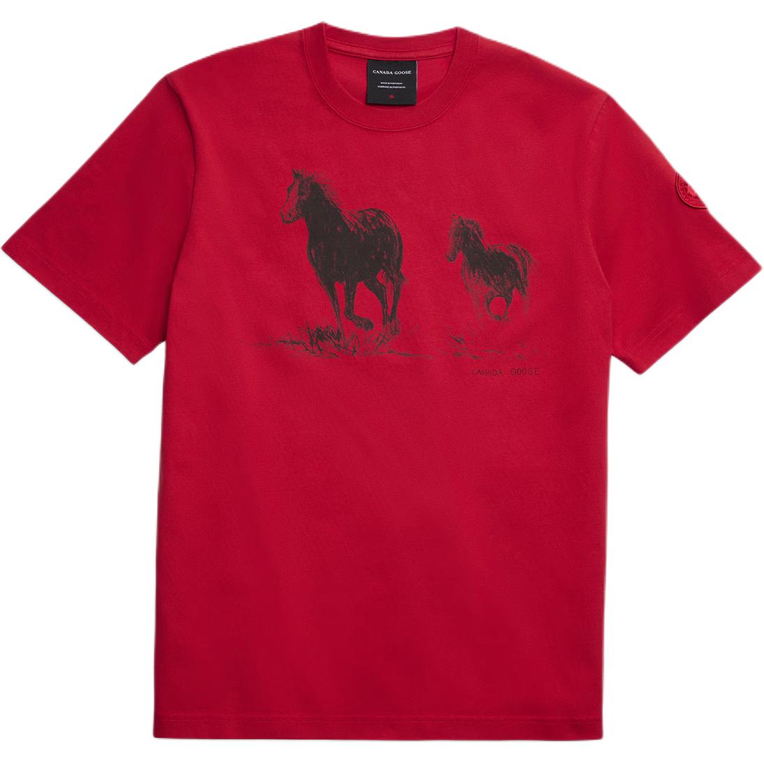 

Футболка SS26 мужская Canada Goose, carmine