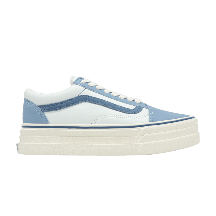 

Кроссовки Vans V36CF Old Skool 3Sole 'Blue White', синий