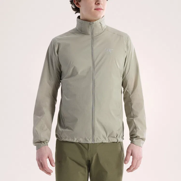Ветровка Arc'teryx NODIN Wind Shell мужская каменный серо-зеленый — фото 4