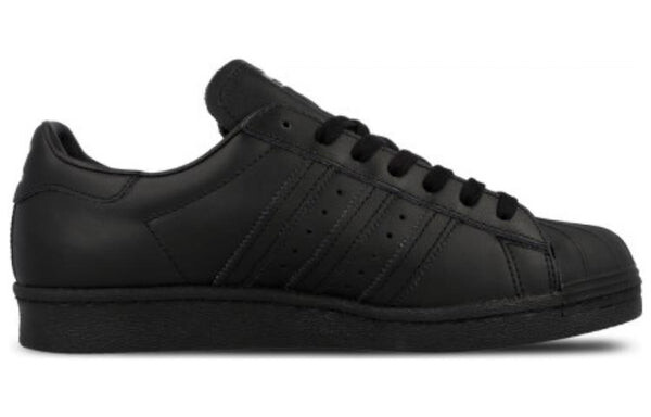 Кроссовки оригинал суперзвезда 80-х Adidas, черный — фото 2