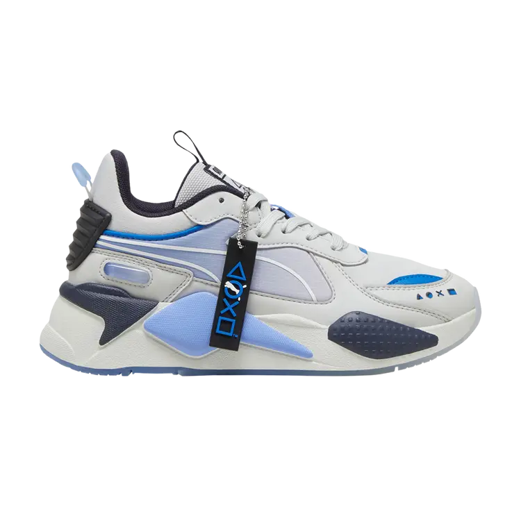 

Кроссовки Puma PlayStation x RS-X Big Kid, серый