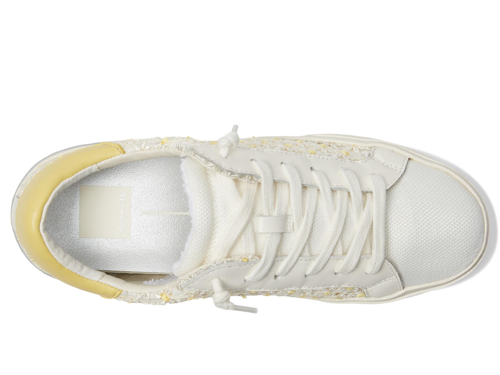 Кроссовки Dolce Vita Zina Floral, цвет White/Yellow Floral Mesh — фото 2