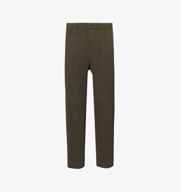 

Трикотажные брюки Regular-Fit зауженного кроя Homme Plisse Issey Miyake, хаки