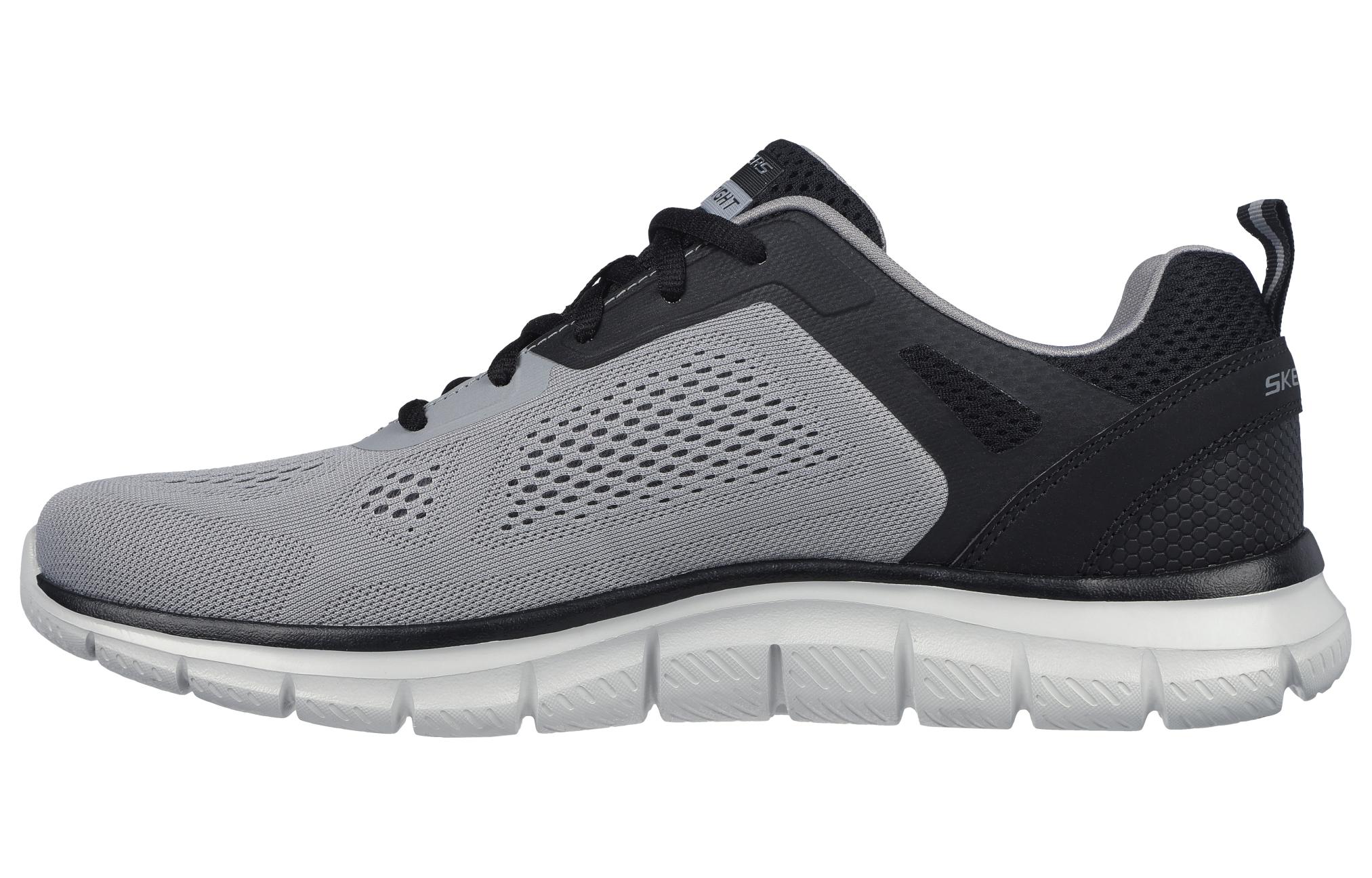 

Кроссовки Skechers мужские низкие черно-серые