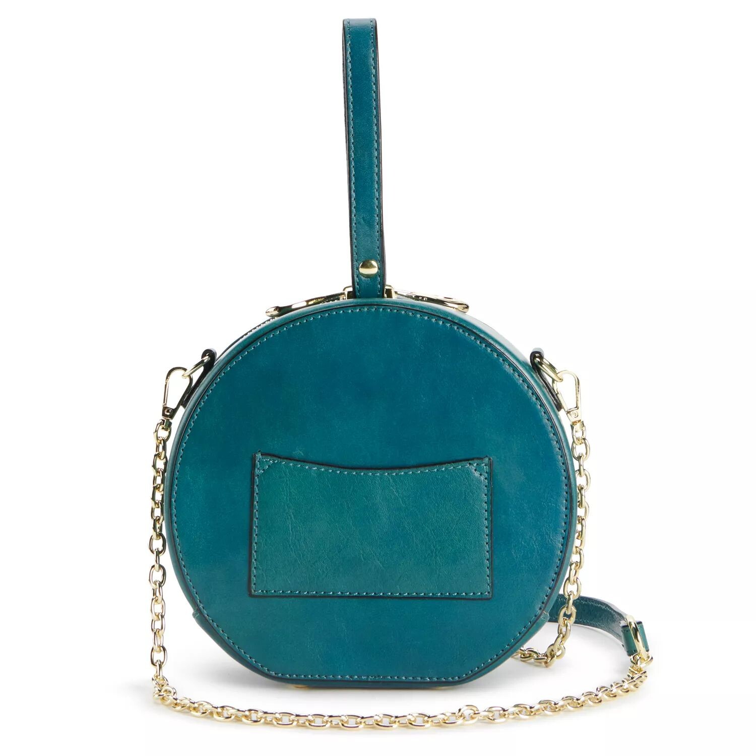 

Круглая кожаная сумка через плечо Marcie из кожи AmeriLeather AmeriLeather, желтый