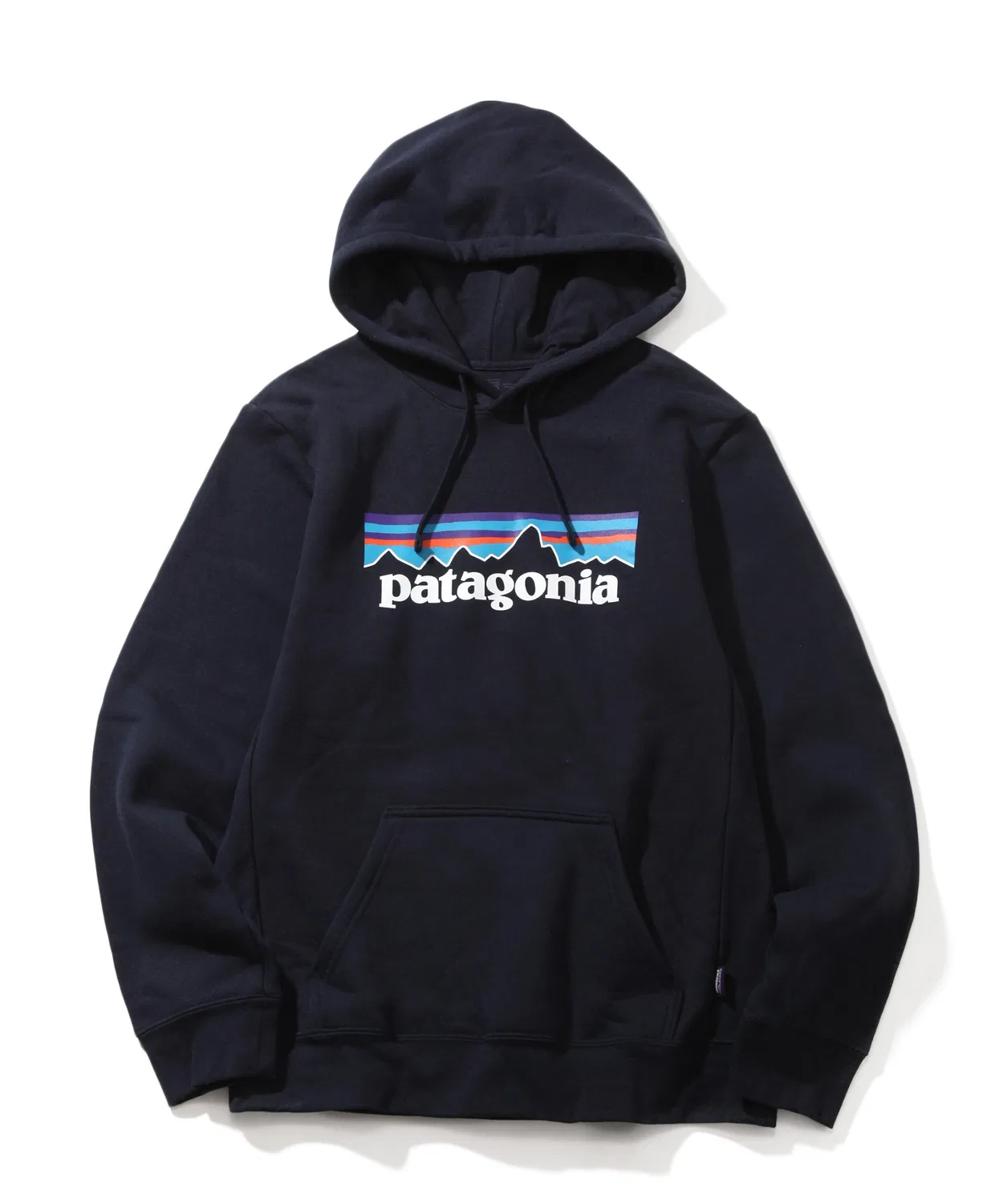 Толстовка Patagonia P-6 Logo Uprisal Hoody из переработанных материалов, тёмно-синяя