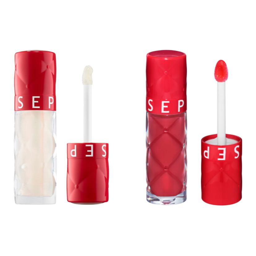 

Набор увлажняющего блеска для губ Spicy Plumping Honey, глянцевый, легко растушевывается, натуральный, 6 мл*2 Sephora, two-piece set: fierce plumping honey moisturizing lip gloss #01+fierce plumping honey rich liquid lipstick #03