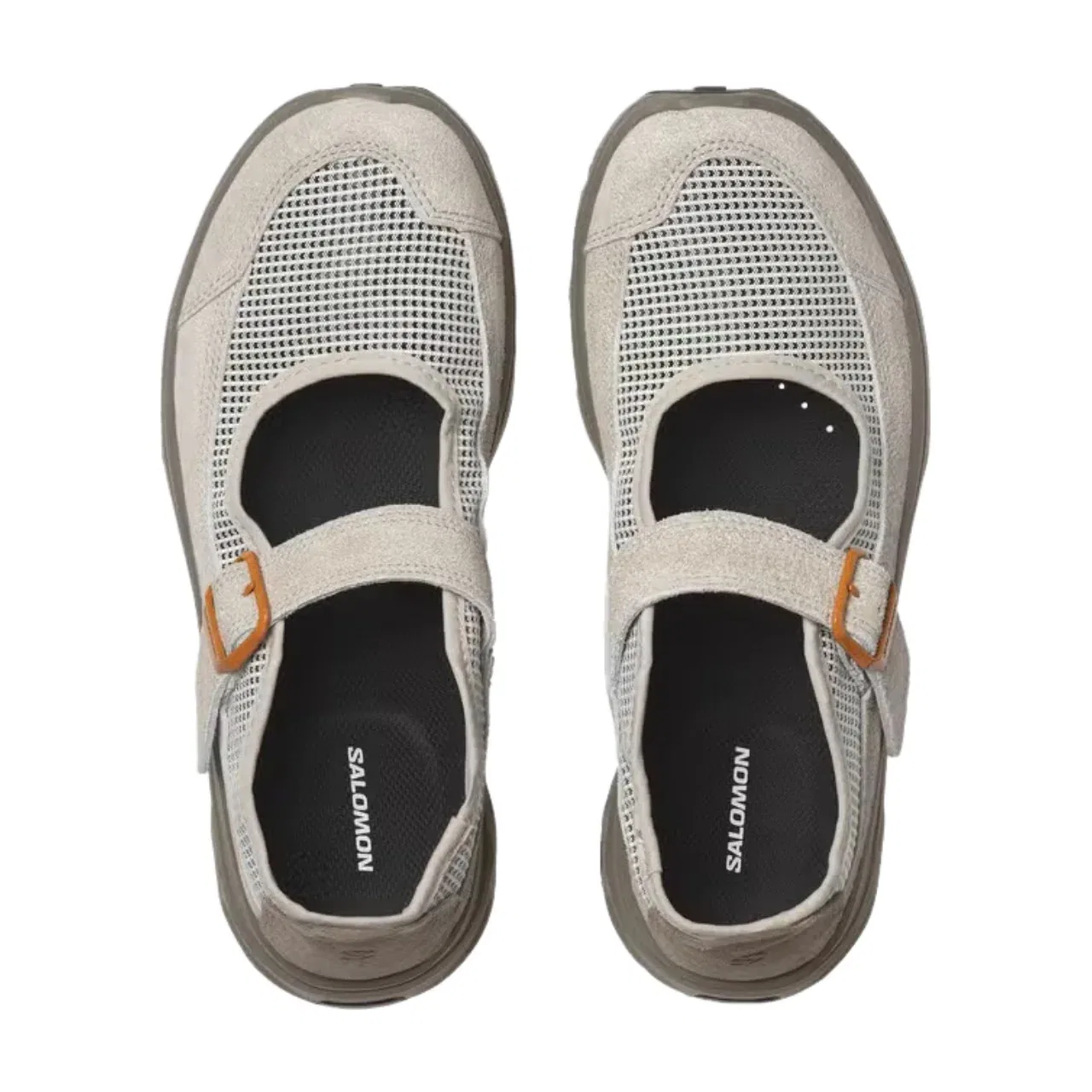 Кроссовки SALOMON RX Marie-Jeanne Woven 'Walnut Silver Cloud' 491491, бежевый — фото 2