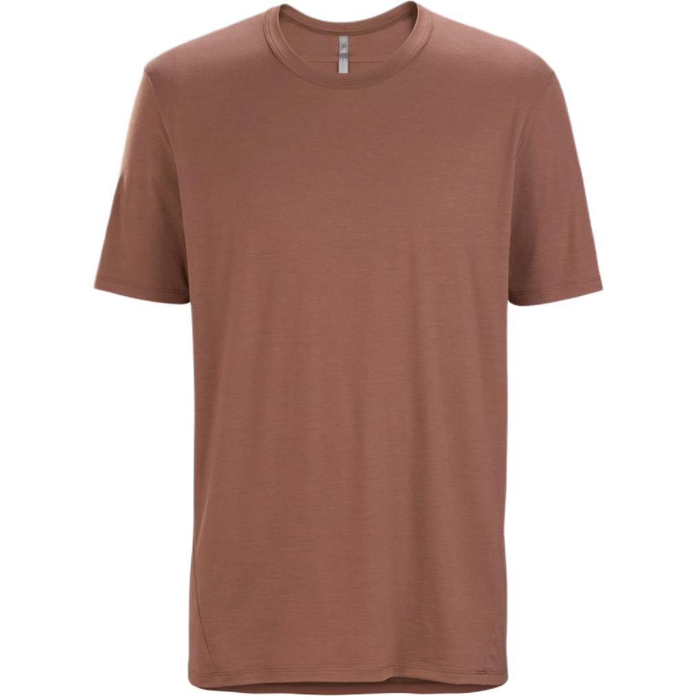 

Футболка с коротким рукавом Arcteryx, melted nama chocolate коричневый/ganache