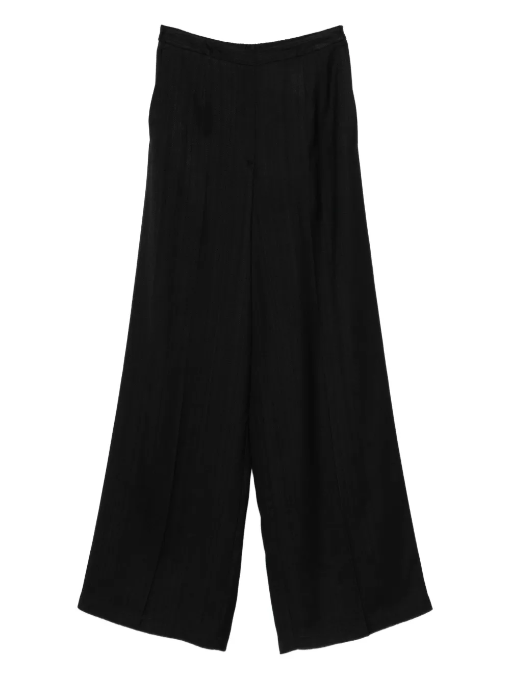 

Брюки в тонкую полоску Forte Forte, черный