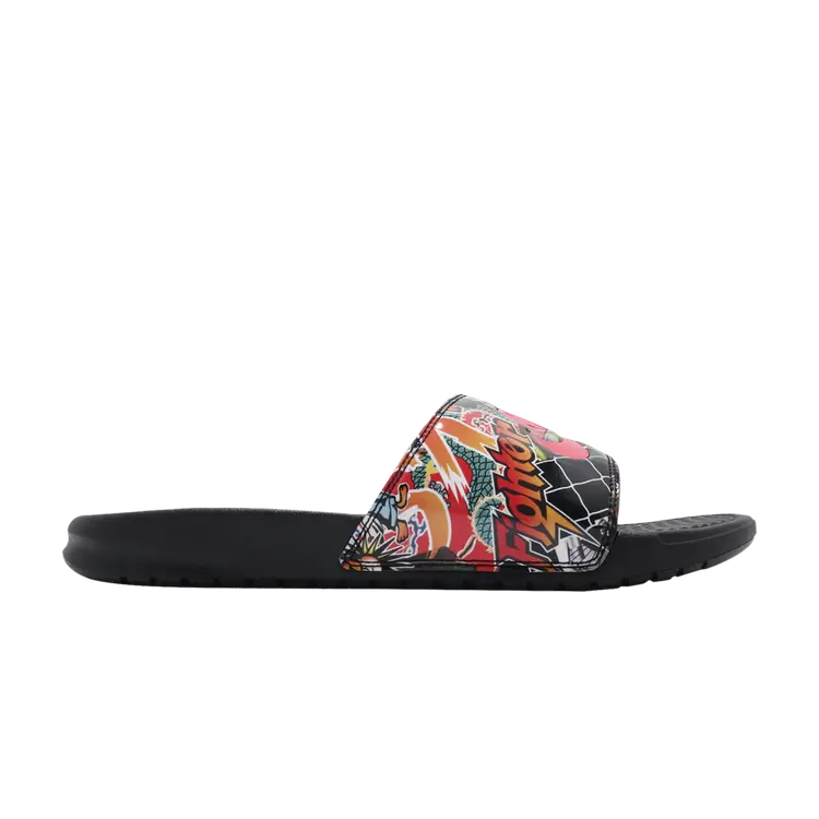 

Кроссовки Nike Benassi JDI Print, черный