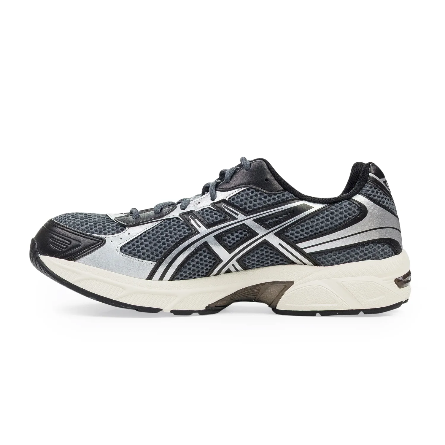Кроссовки Gel-1130 цвета стальной серый с черным Asics — фото 2