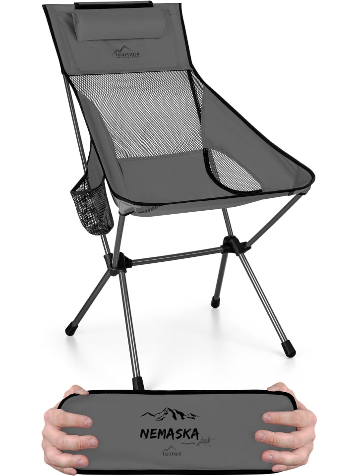 

Normani Outdoor Sports Походный стул Nemaska серого цвета