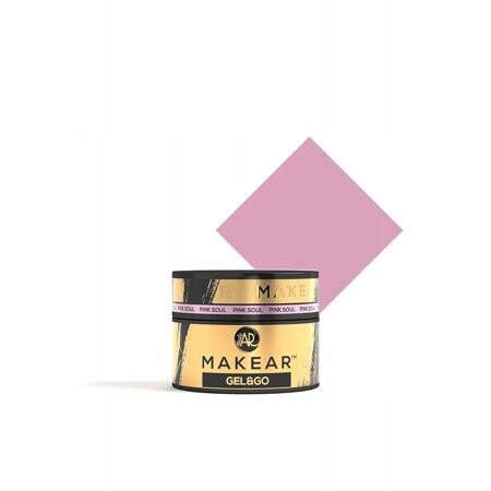 

Розовый гель для души, 15 мл Makear, Gel&Go