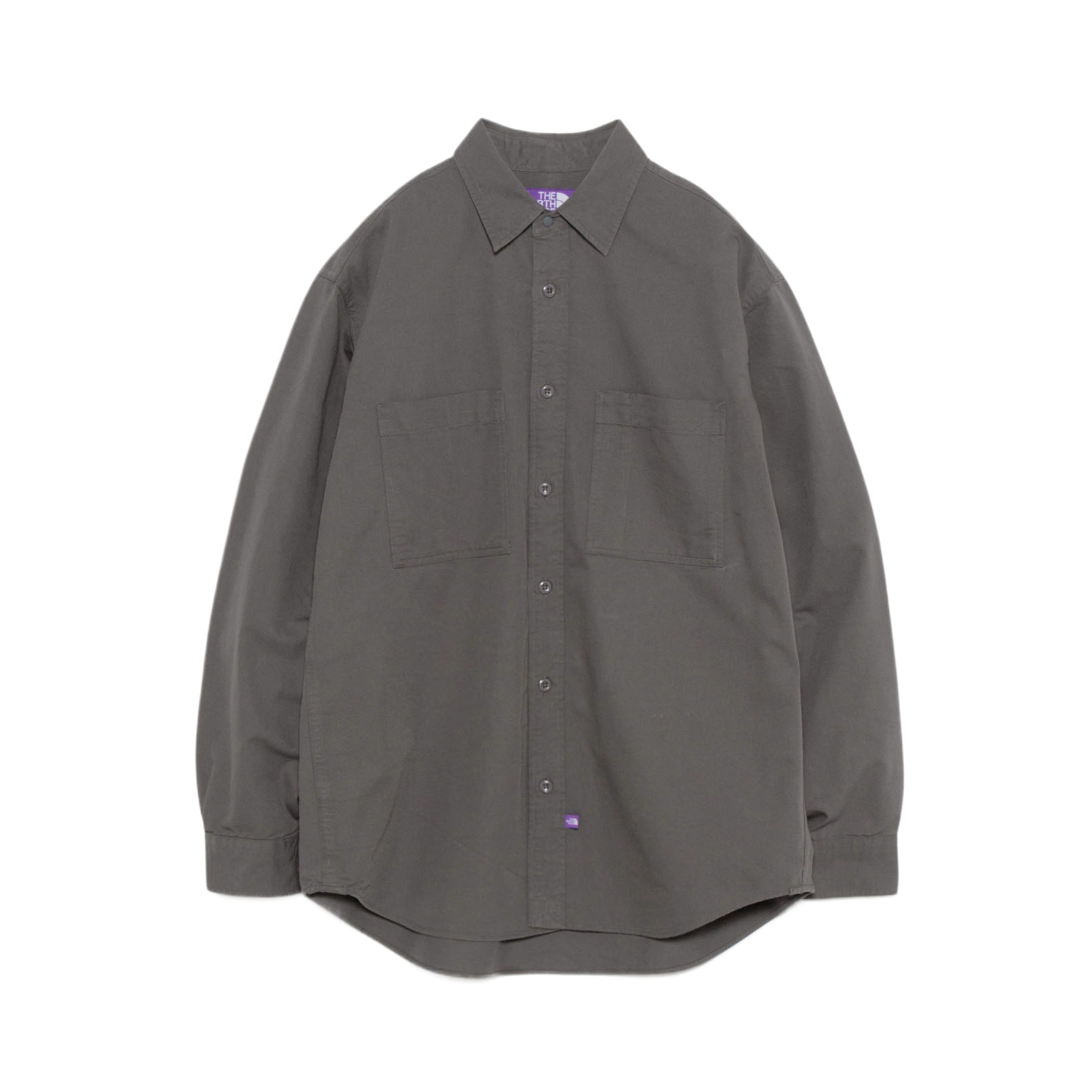 

Мужская рубашка The North Face Purple Label, asphalt серый