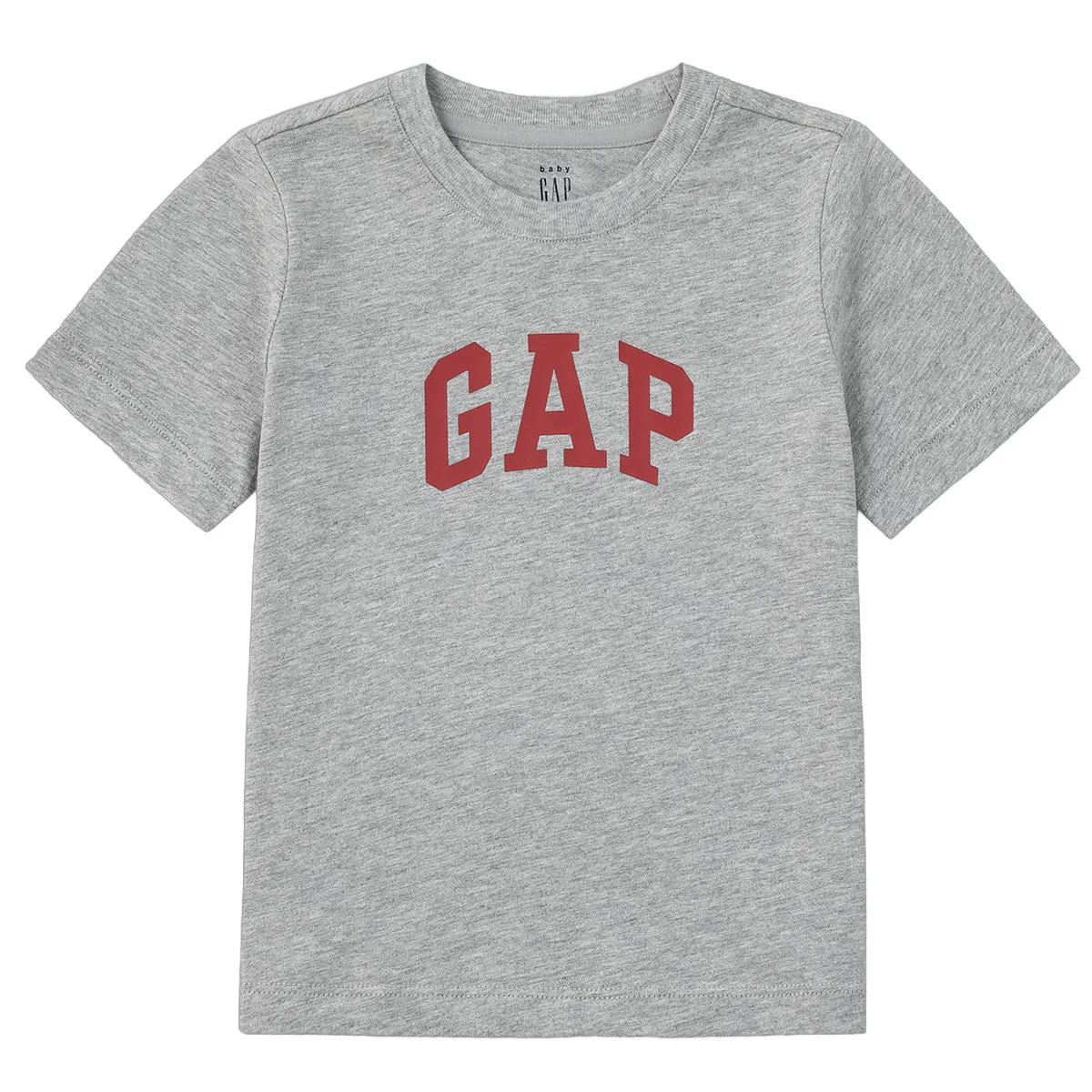 Футболка детская с круглым вырезом GAP Light Gray — фото 3