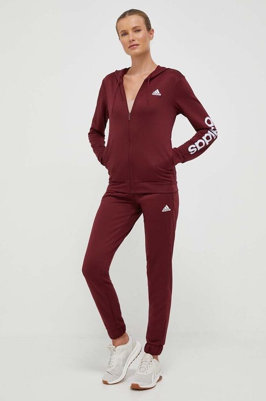 

Спортивный костюм Adidas adidas, бордовый