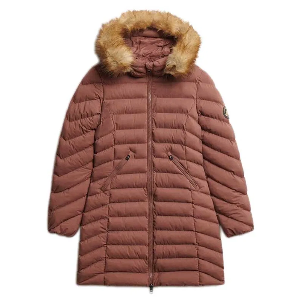 

Куртка Superdry Fuji Mid, коричневый