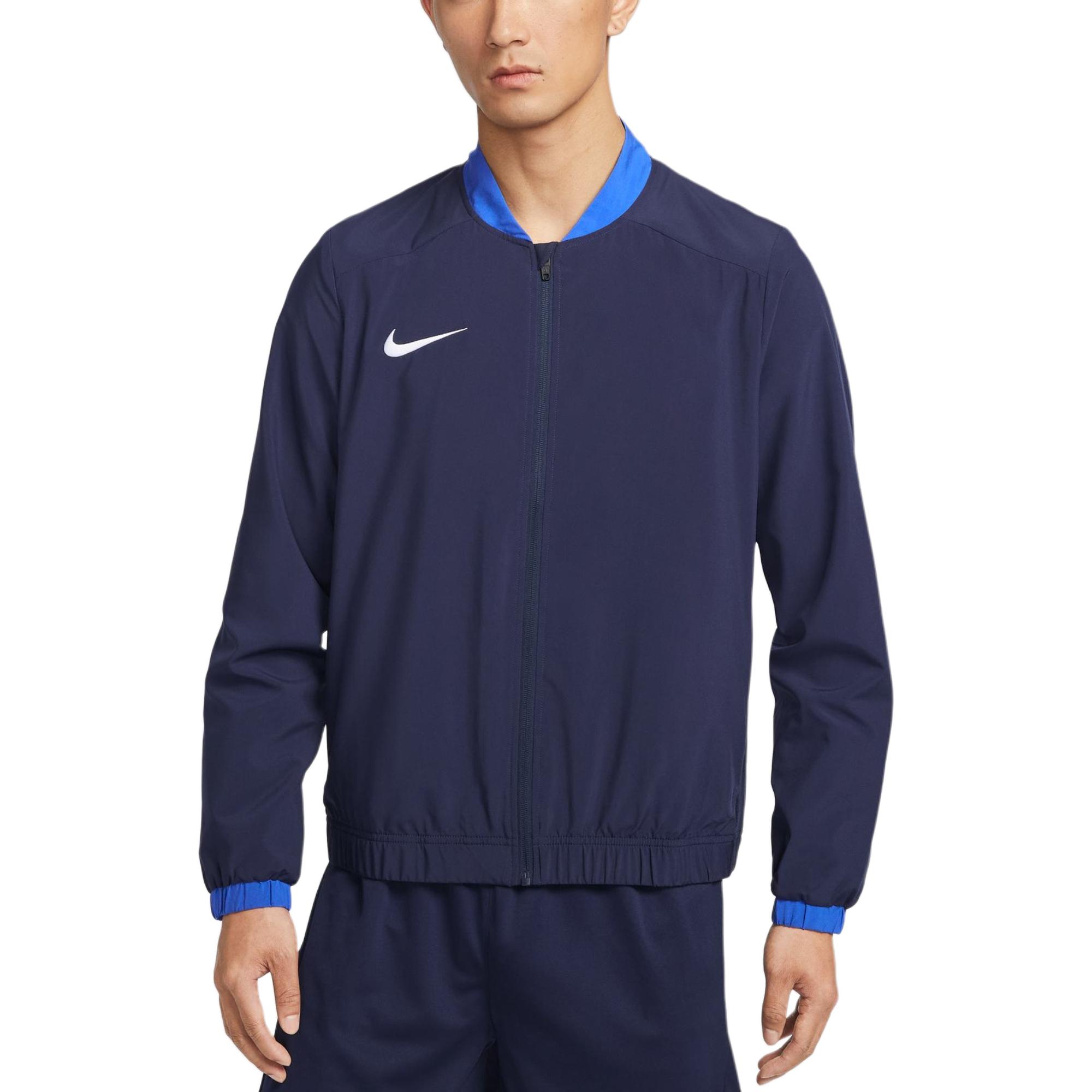Nike Курка Dri Fit Academy мужская 410 темно-синяя, 410 Dark Navy Blue — фото 3