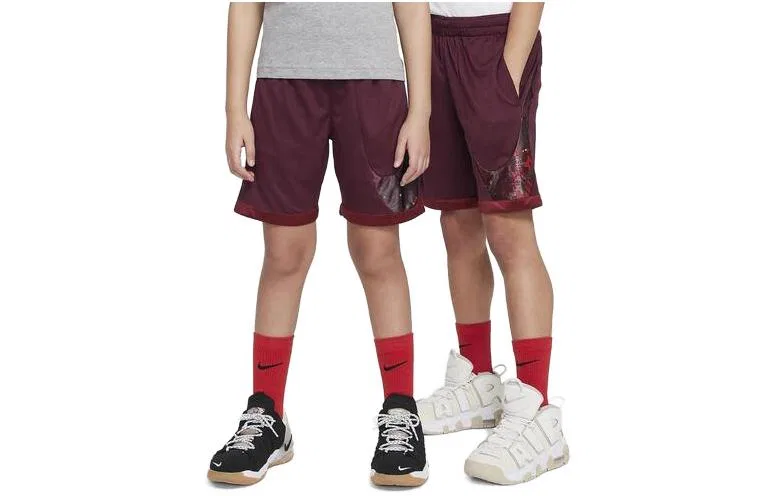 Шорты для детей Nike Grade School Shorts Moderate Red