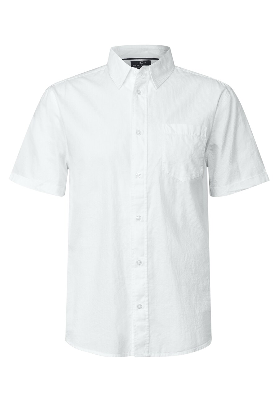 

Рубашка на пуговицах классического кроя Street One MEN, белый