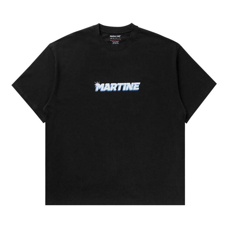 

Футболка Martine Rose Oversized Short-Sleeve T-Shirt, черный