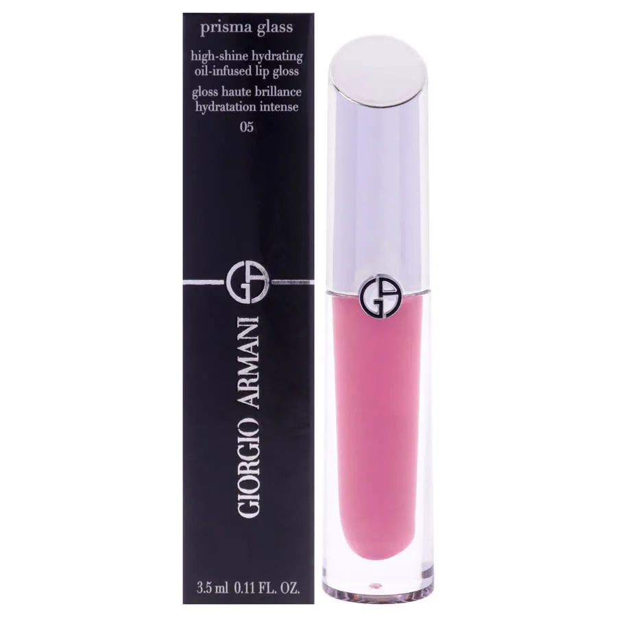 Блеск для губ Giorgio Armani Ladies Prisma Glass 0,11 унции 05 Berry Beam Макияж 3614274154405