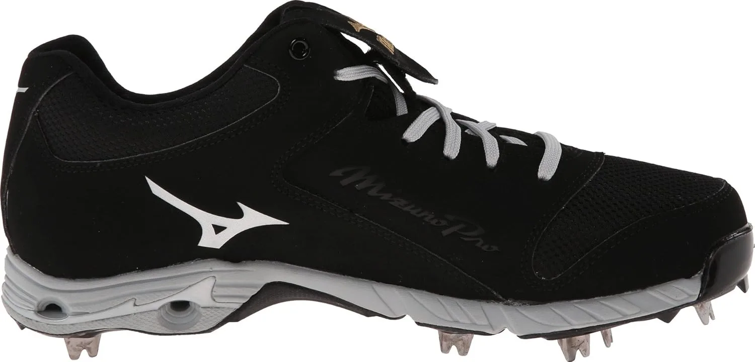 Мужские бейсбольные бутсы Mizuno Advanced Pro Elite, белый/черный — фото 3