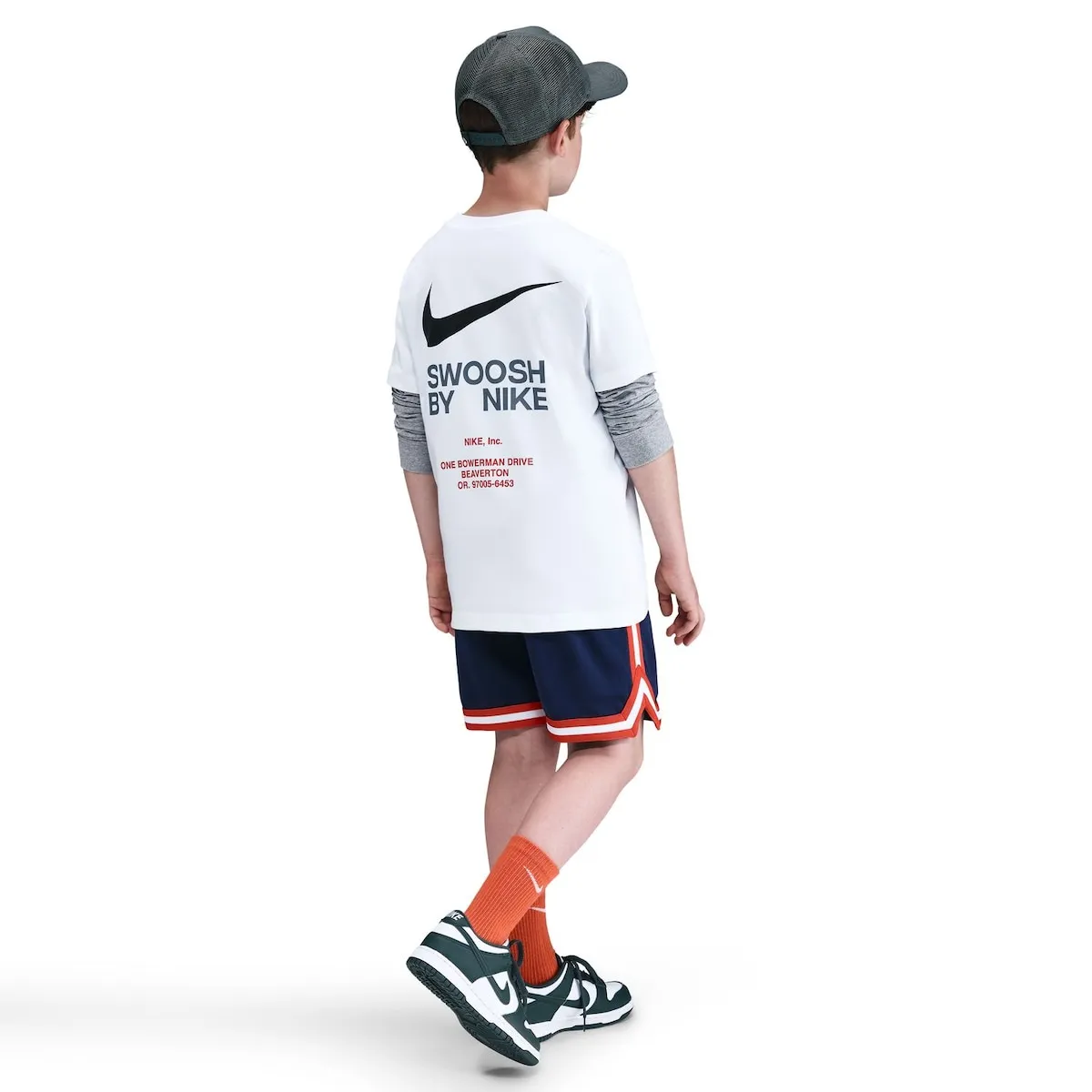 Футболка для детей Sportswear Athl Tee Reg Nike, белый — фото 2