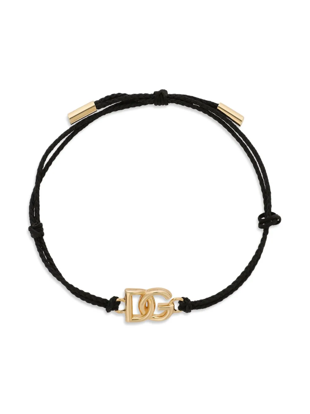 

Браслет с подвеской-логотипом DG DOLCE & GABBANA, золотой