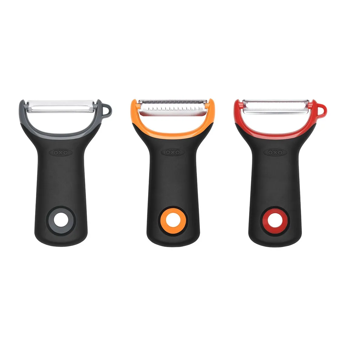 

Набор из 3 прецизионных овощечисток Good Grips Oxo, разноцветный