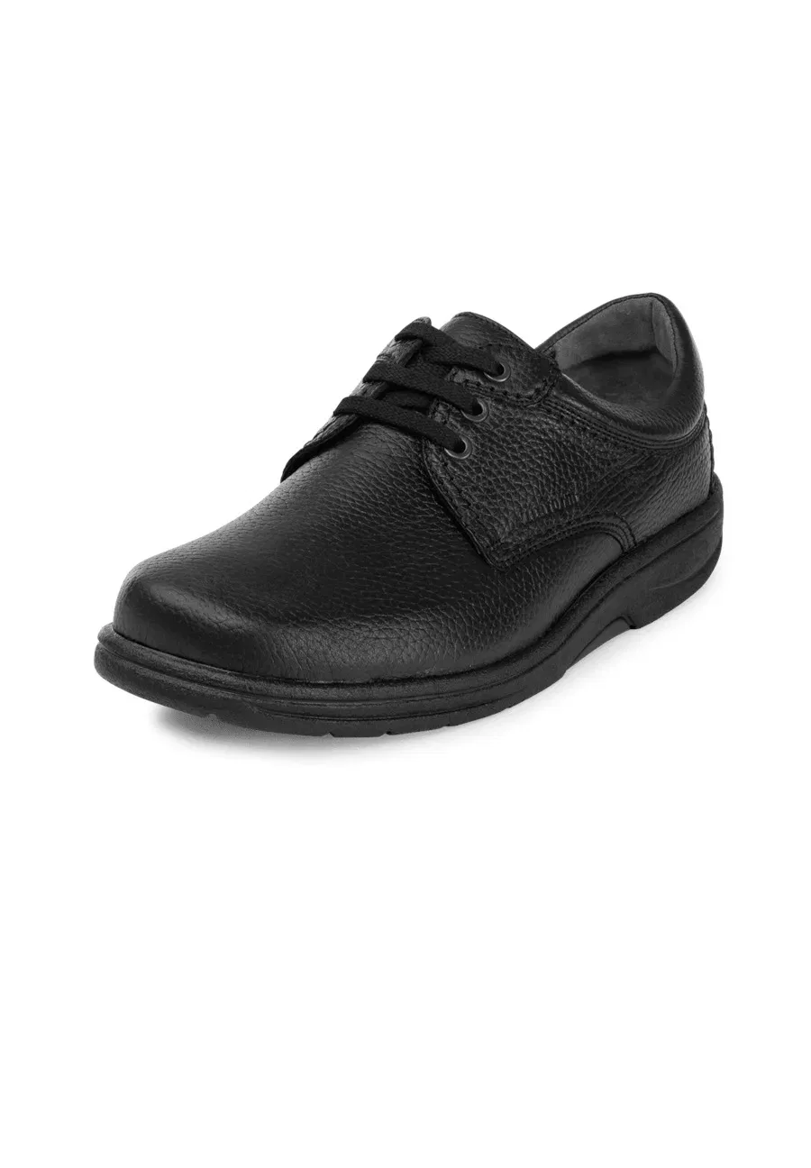 Сандалии из оленьей кожи, черные, VITAFORM