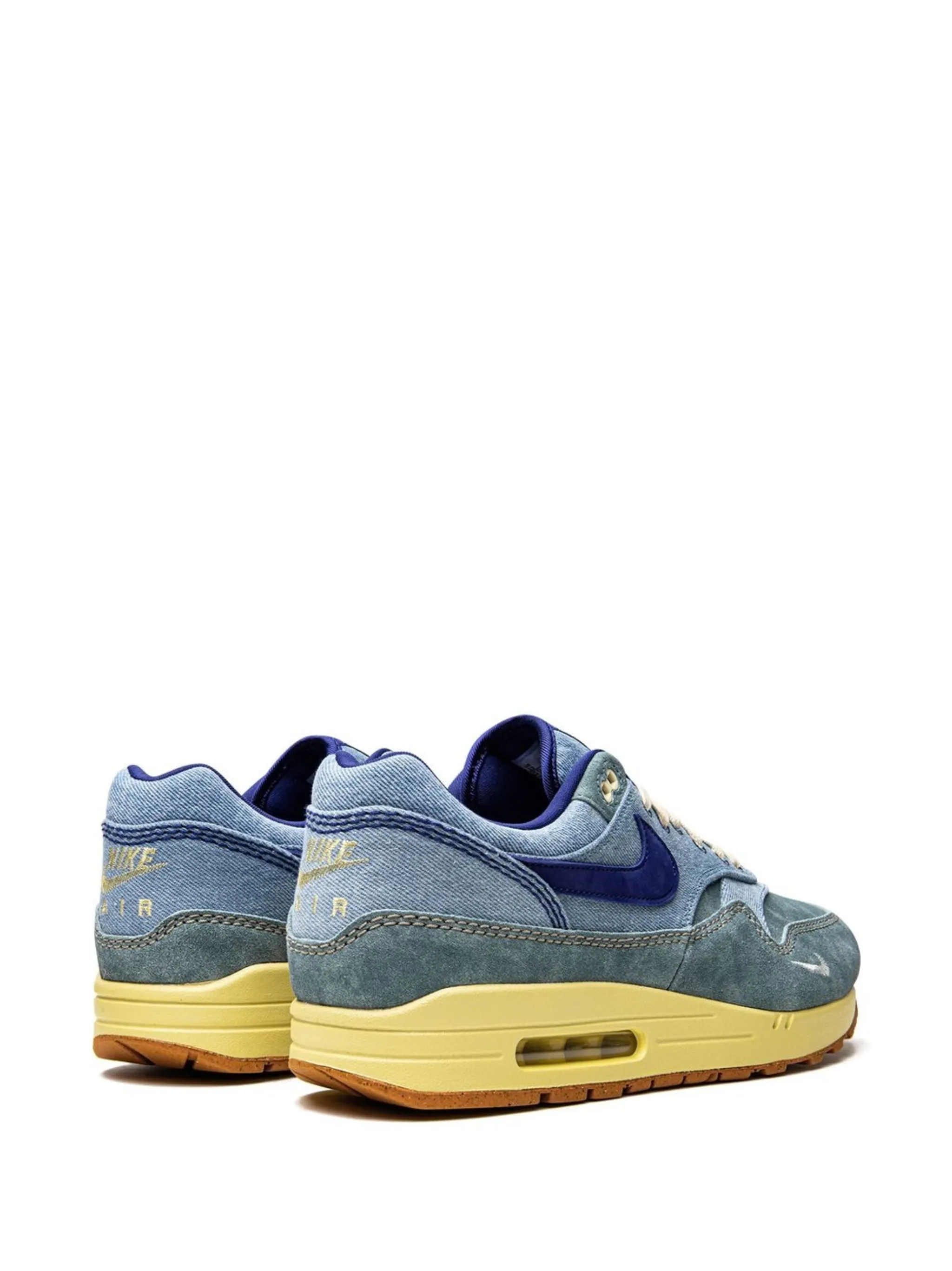 Кроссовки Air Max 1 Premium Dirty Denim Nike, синий — фото 3