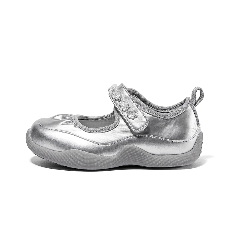 

Дышащие, легкие, амортизирующие, анти-удар, низкие, детские, повседневные кроссовки Snoffy, серебряный