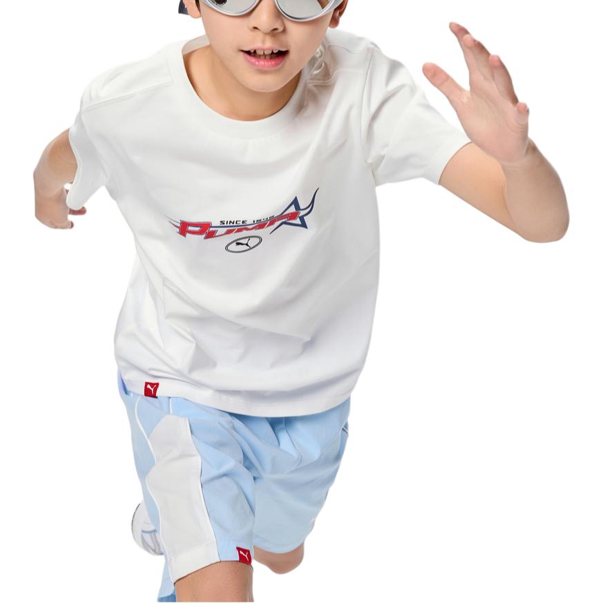 PUMA Футболка Sportstyle Collection 1948 SS25 Raw White 10101 детская — фото 4