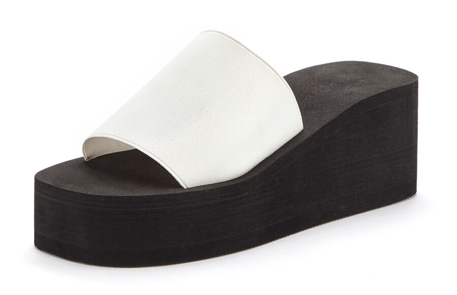Босоножки на высоком каблуке VENICE BEACH Mules, белый