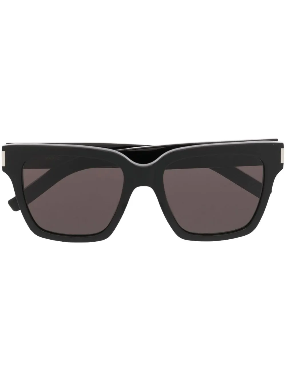 

Солнцезащитные очки в квадратной оправе Saint Laurent Eyewear, черный