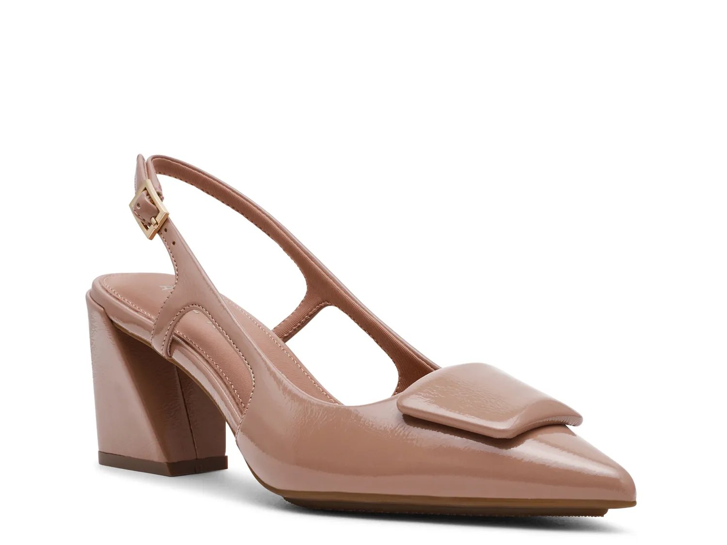 Туфли Anne Klein Renetta Pump, Tan Crinkle Patent
