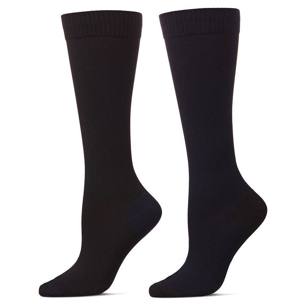 

Комплект из 2 пар женских компрессионных носков с кончиками MeMoi, цвет Navy Black