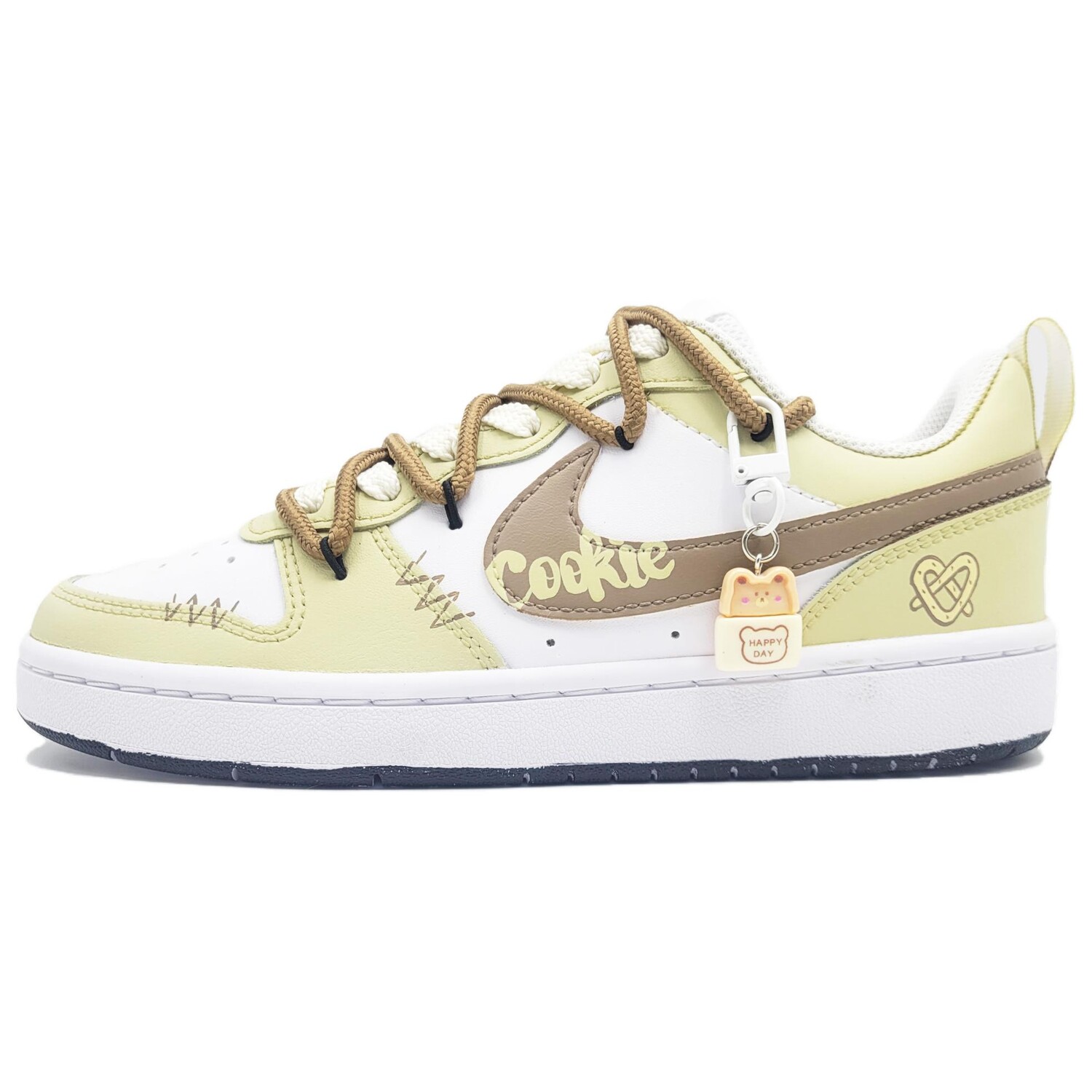 

Женские кроссовки для скейтбординга Nike Court Borough Low, Matcha mustard